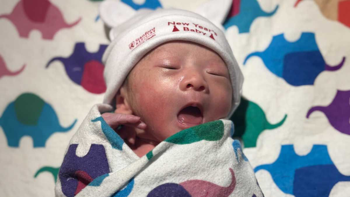 baby raina at Lucile Packard Children's Hospital Stanford