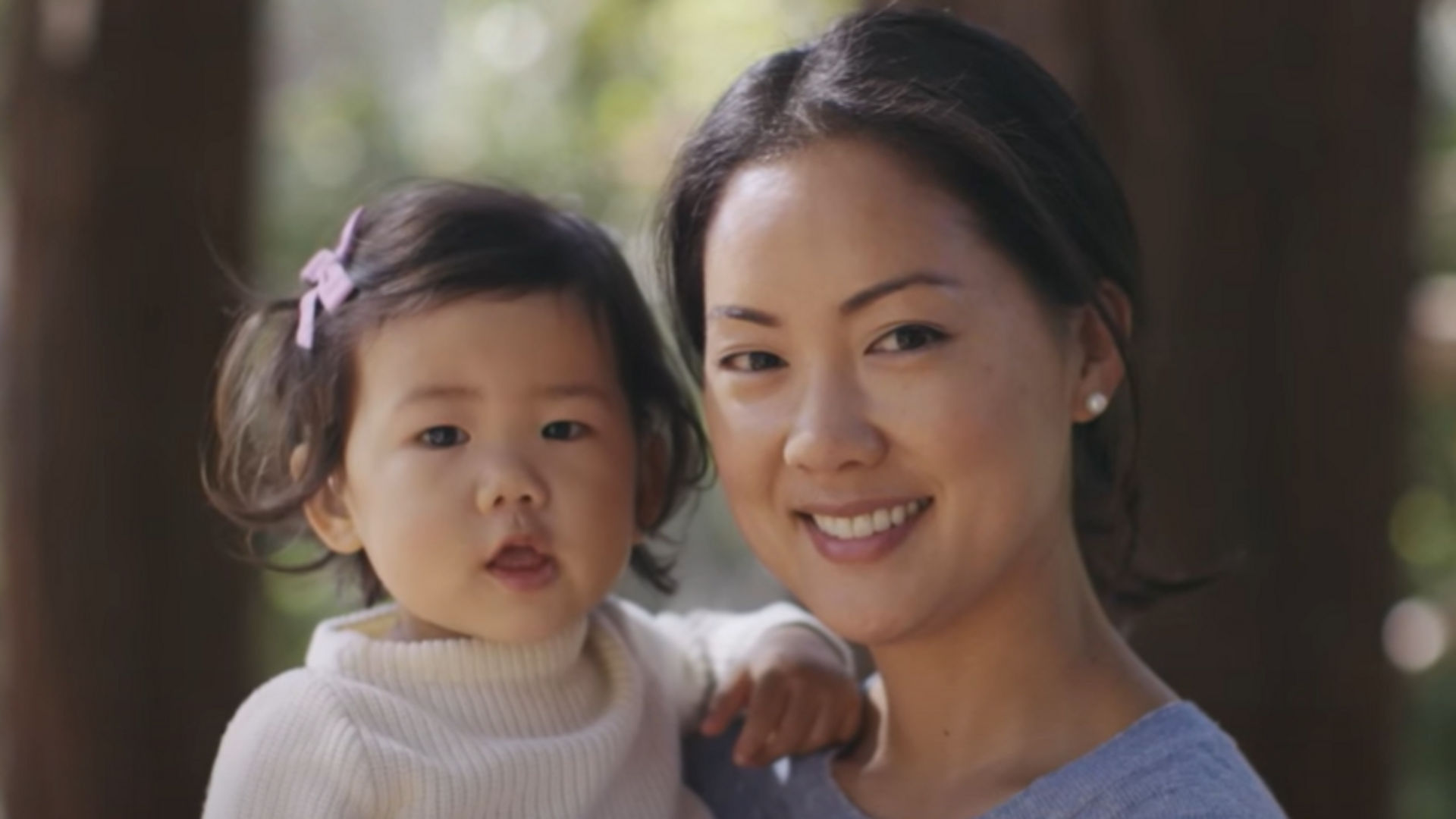 Natalie Su and mom.