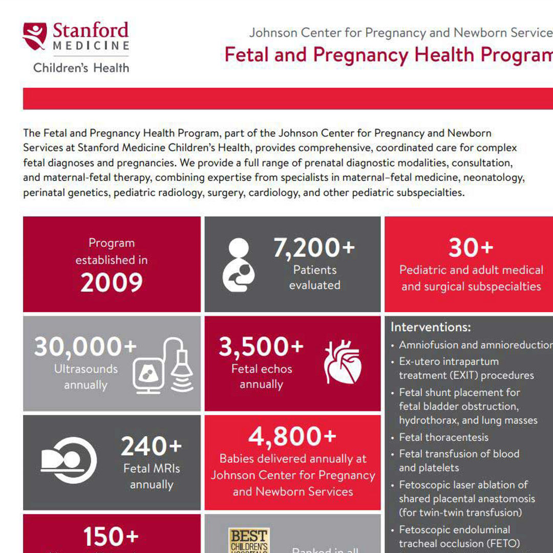 Download fetal and pregnancy health infographic PDF