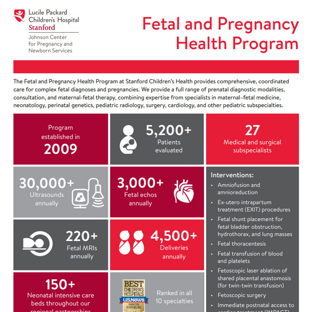 Download fetal and pregnancy health infographic PDF