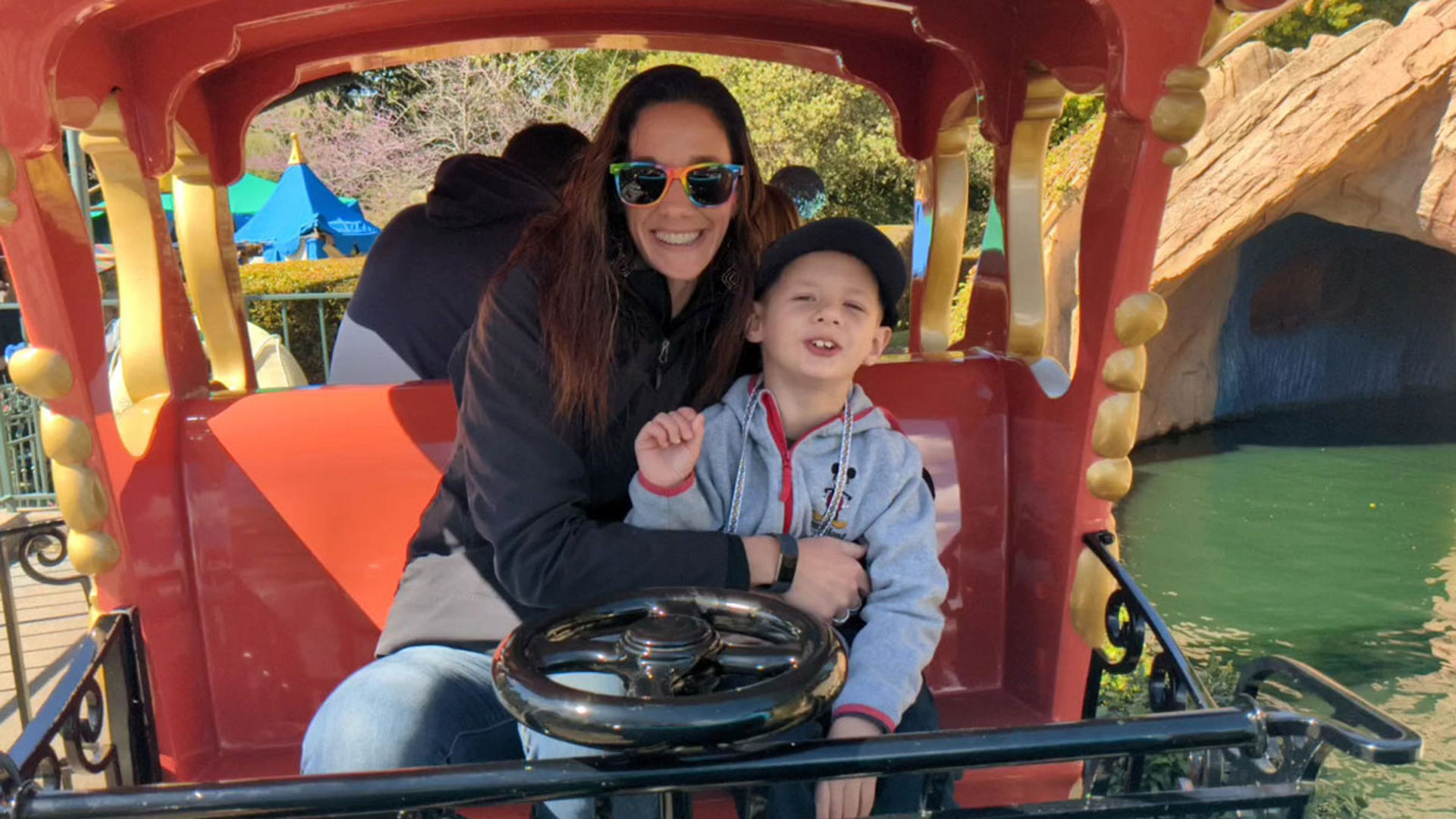 Asher Gerlach and Mom