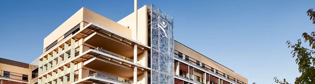 Exterior of Lucile Packard Children’s Hospital Stanford