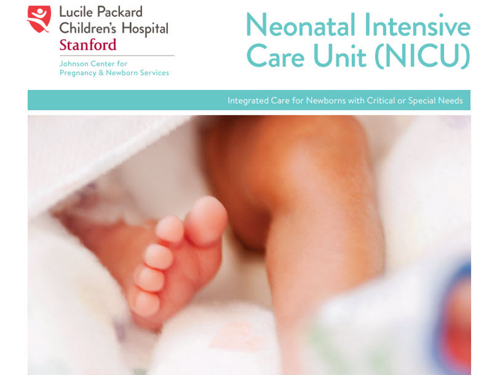 Neonatal Intensive Care Unit (NICU) brochure