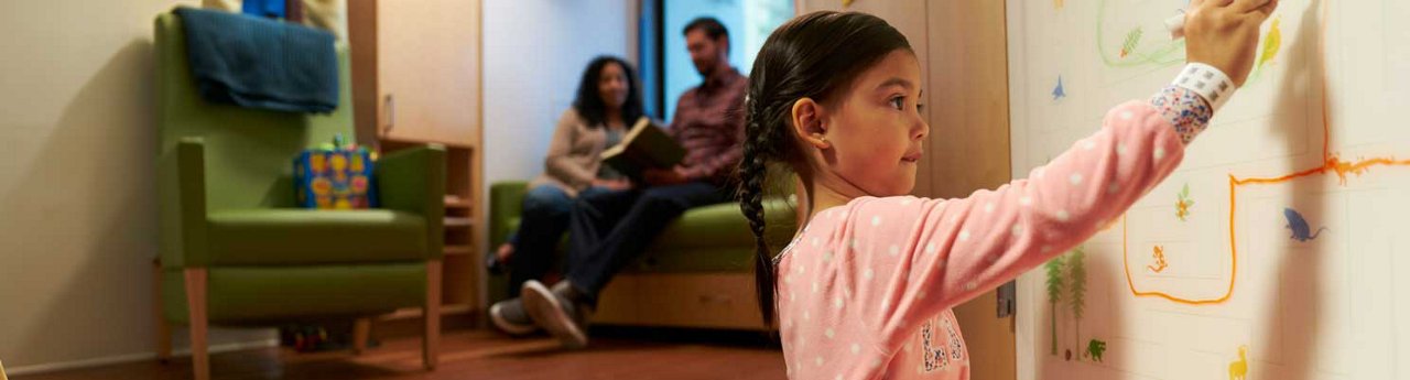 young patient at Lucile Packard Children's Hospital Stanford in Palo Alto, CA