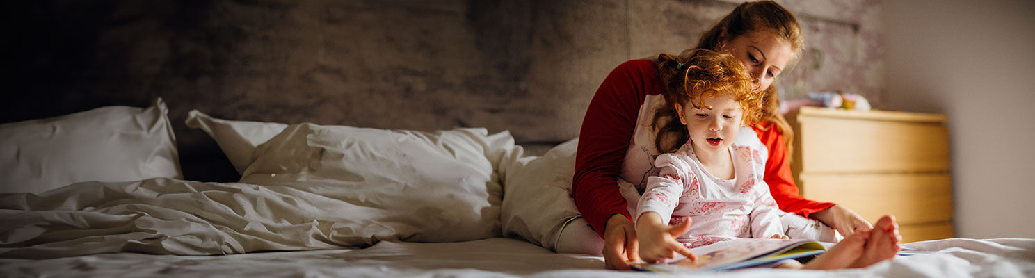 South Bascom Pediatrics - mother reading with her child