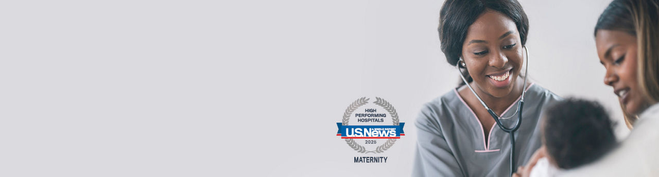 US News Maternity rating banner